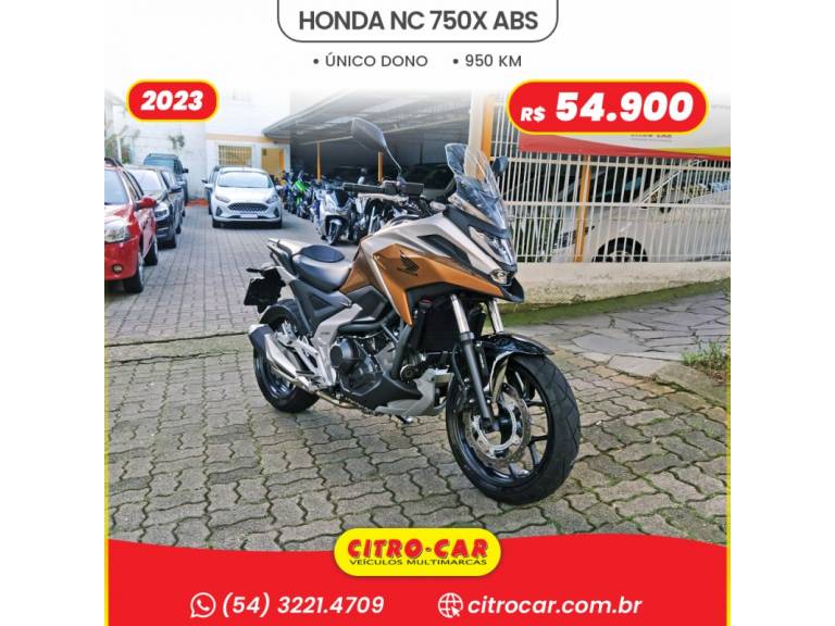 HONDA - NC 750X - 2023/2023 - Dourada - R$ 54.900,00
