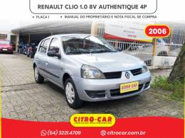 RENAULT - CLIO - 2006/2006 - Prata - R$ 16.900,00