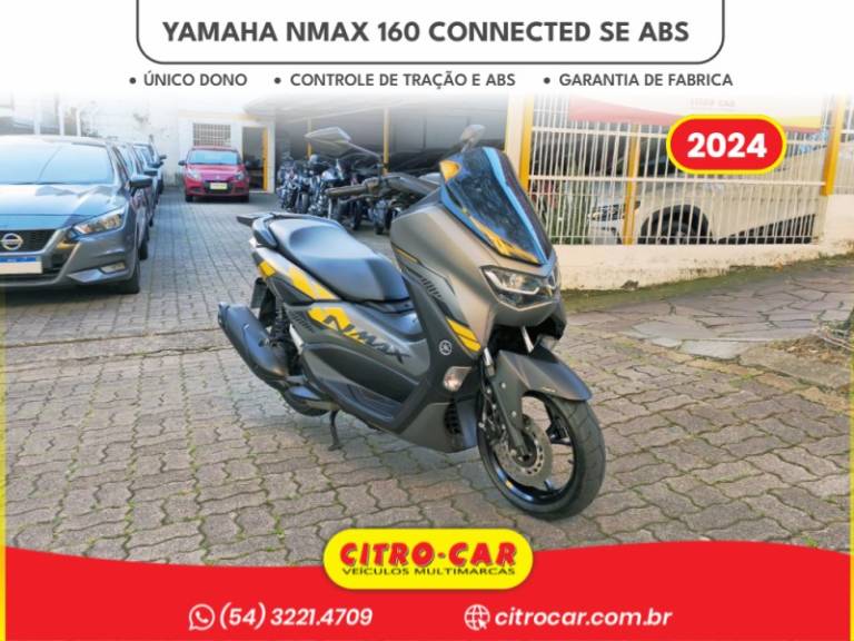 YAMAHA - NMAX ABS CONNECTED - 2024/2024 - Cinza - R$ 20.900,00