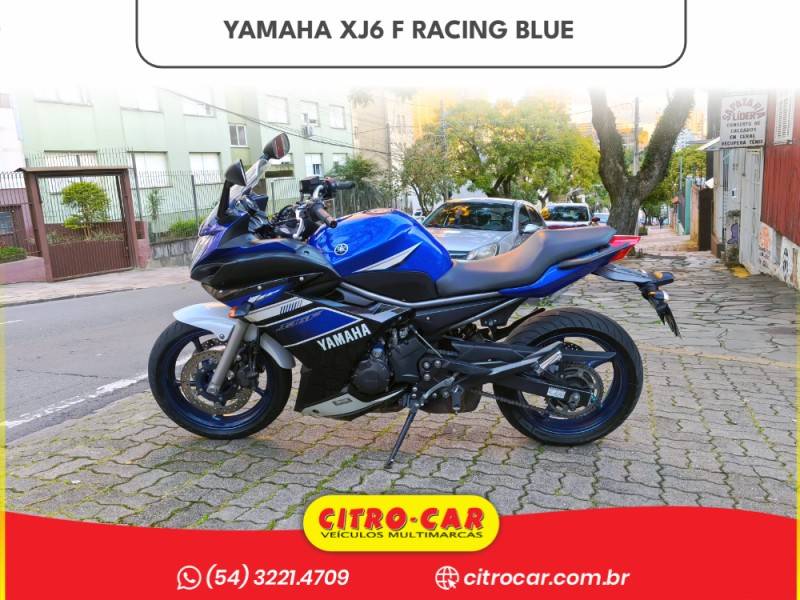 YAMAHA - XJ6 F - 2013/2013 - Azul - R$ 34.900,00