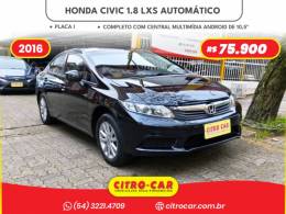 HONDA - CIVIC - 2016/2016 - Preta - R$ 75.900,00