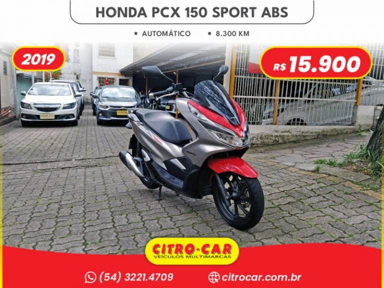 HONDA - PCX - 2019/2019 - Prata - R$ 15.900,00