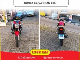 HONDA - CG 160 - 2021/2022 - Vermelha - R$ 18.300,00
