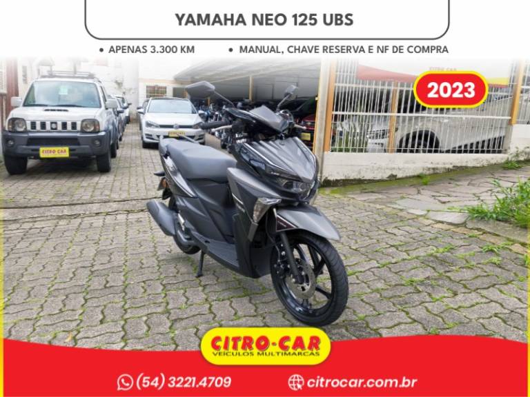 YAMAHA - NEO 125 - 2022/2023 - Cinza - R$ 13.500,00