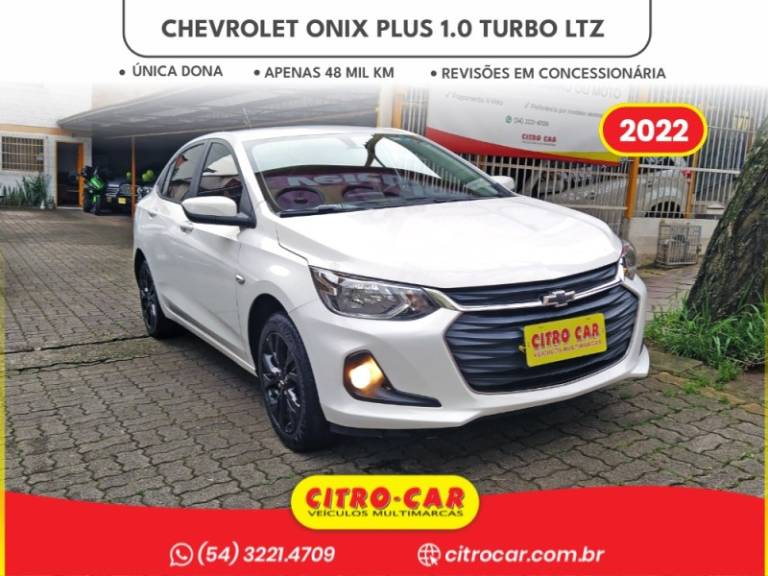 CHEVROLET - ONIX - 2021/2022 - Branca - R$ 80.900,00
