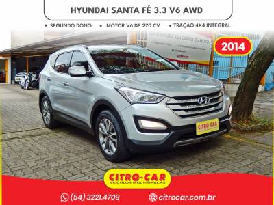HYUNDAI - SANTA FÉ - 2013/2014 - Prata - R$ 88.900,00