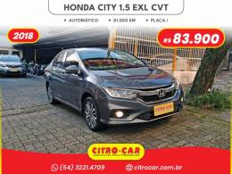 HONDA - CITY - 2018/2018 - Cinza - R$ 83.900,00