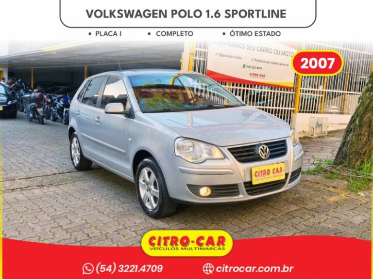 VOLKSWAGEN - POLO - 2006/2007 - Prata - R$ 32.900,00