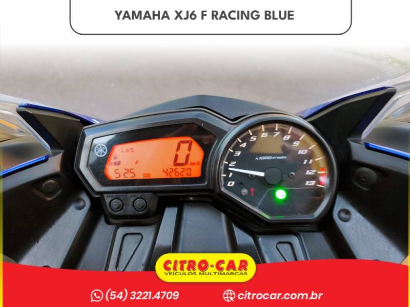 YAMAHA - XJ6 F - 2013/2013 - Azul - R$ 34.900,00