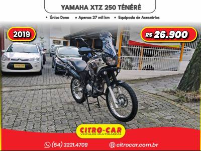 YAMAHA - XTZ 250 - 2018/2019 - Marrom - R$ 26.900,00