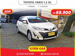 TOYOTA - YARIS - 2019/2019 - Branca - R$ 69.900,00