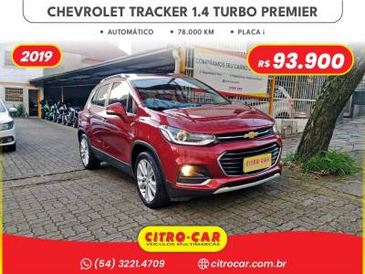 CHEVROLET - TRACKER - 2019/2019 - Vermelha - R$ 93.900,00