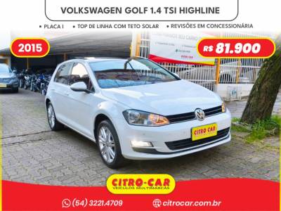 VOLKSWAGEN - GOLF - 2014/2015 - Branca - R$ 81.900,00