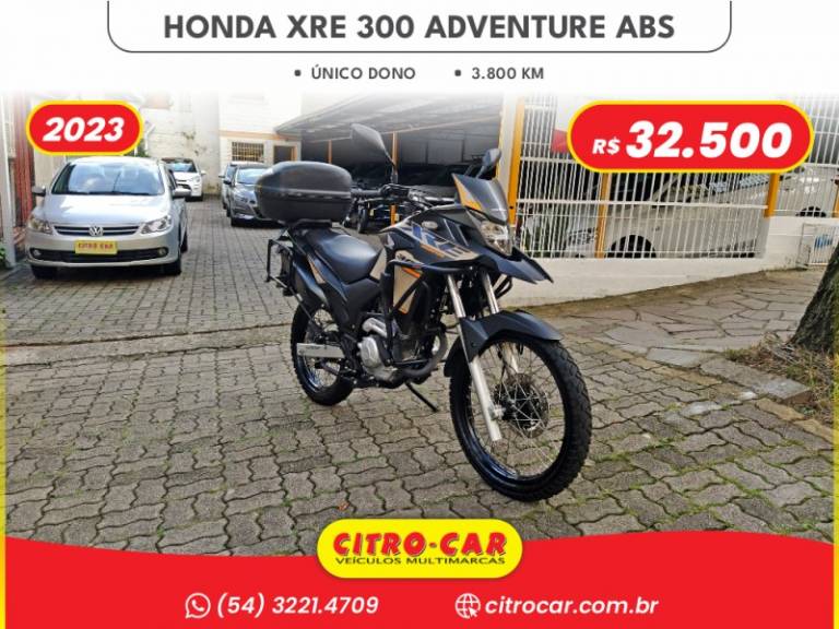 HONDA - XRE 300 - 2023/2023 - Cinza - R$ 32.500,00