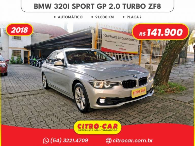 BMW - 320I - 2017/2018 - Prata - R$ 143.900,00
