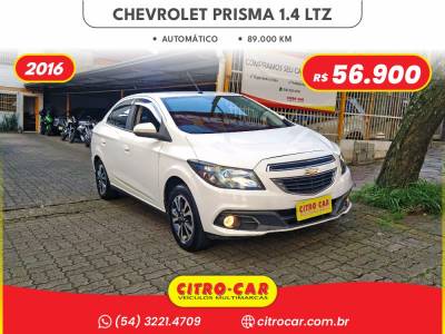 CHEVROLET - PRISMA - 2015/2016 - Branca - R$ 56.900,00